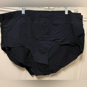 Innersy Black Cotton Spandex Knit Panties Size 5XL Two Pairs NWOT